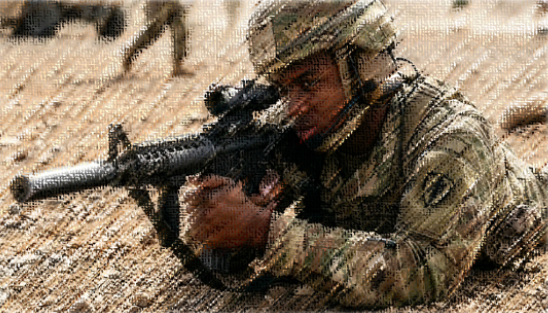 Image of a man in a military uniform